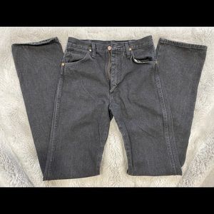COPY - Vintage Mens Wrangler straight cut jeans 29x36